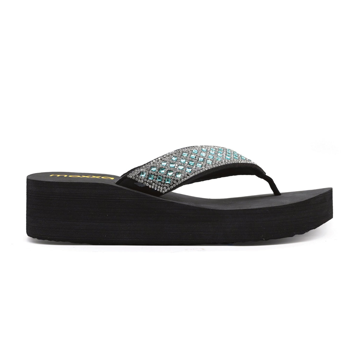 Moxxa Evita Ladies’ Wedge Sandals - Silver - Umoja Africa Kenya