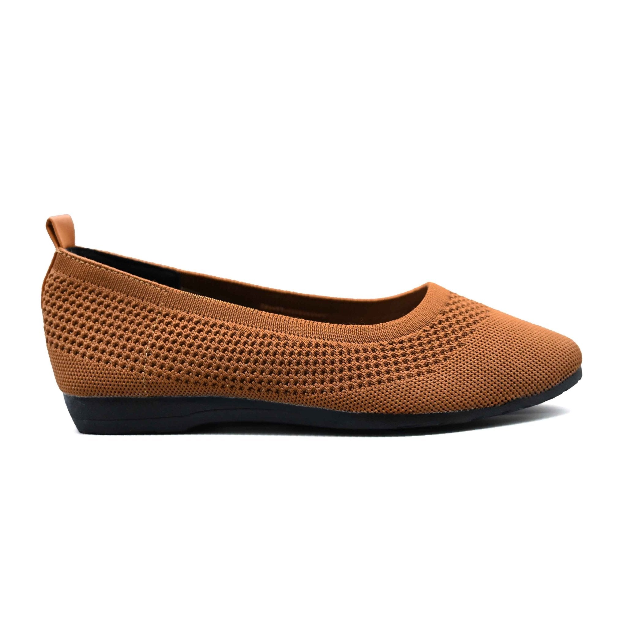 Moxxa Patty Ladies’ Flats - Dark Brown - Umoja Africa Kenya