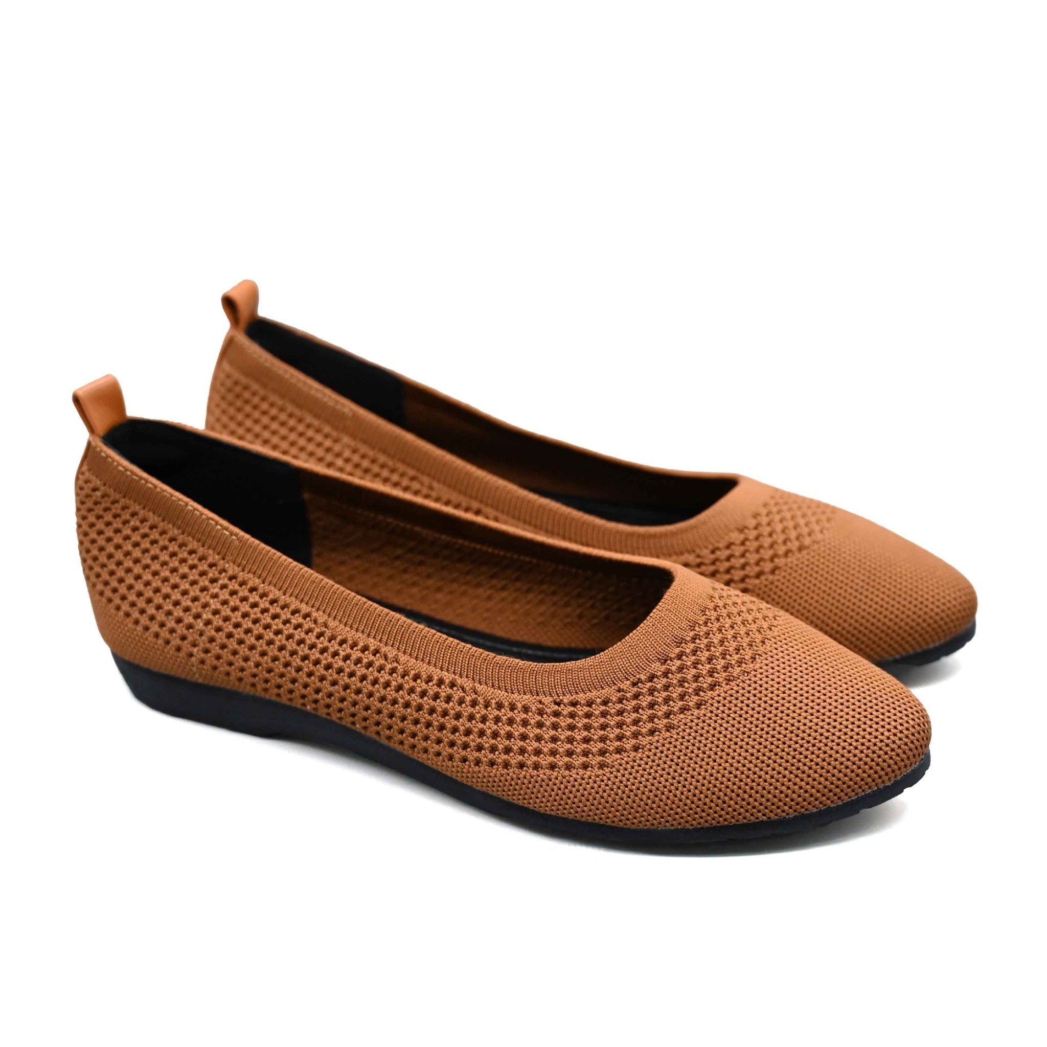 Moxxa Patty Ladies’ Flats - Dark Brown - Umoja Africa Kenya