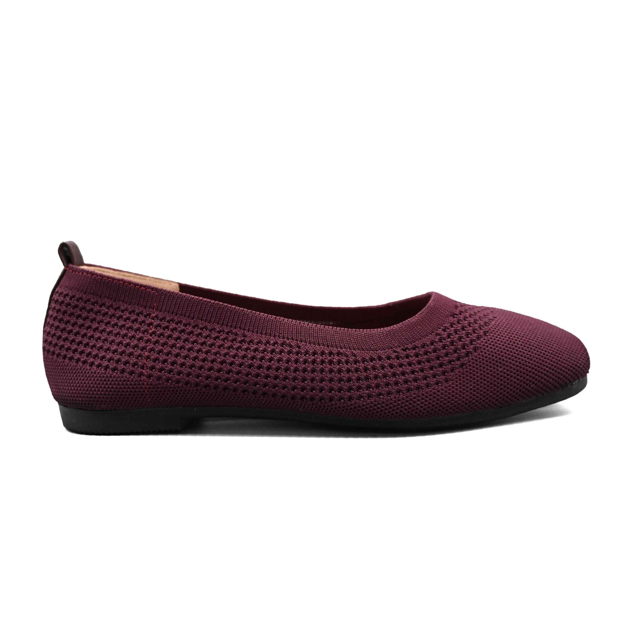 Moxxa Phoebe Ladies’ Flats - Maroon - Umoja Africa Kenya