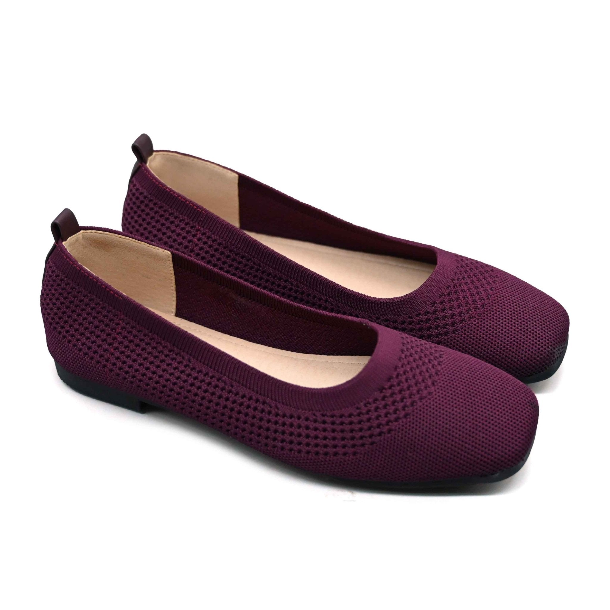 Moxxa Phoebe Ladies’ Flats - Maroon - Umoja Africa Kenya