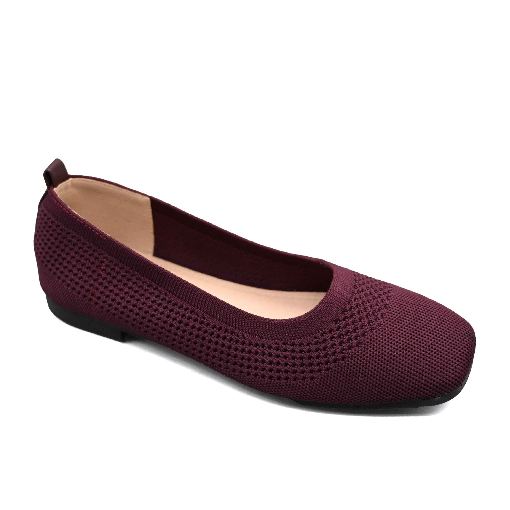 Moxxa Phoebe Ladies’ Flats - Maroon - Umoja Africa Kenya