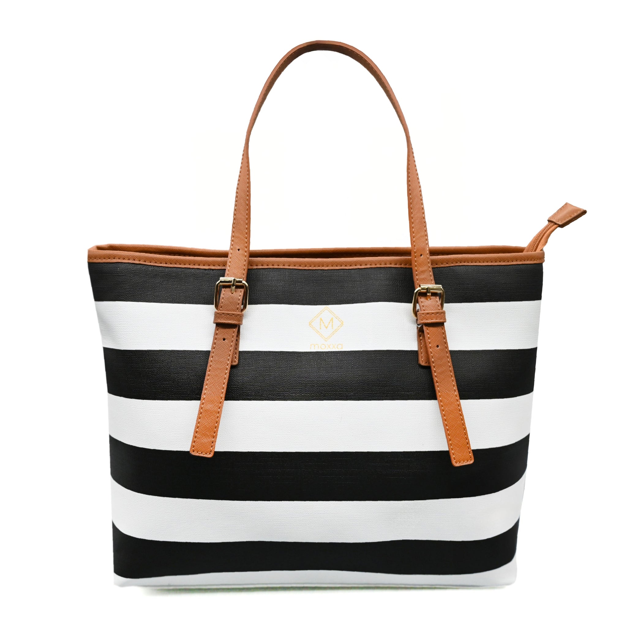 Moxxa Tia Black White Stripes - Handbag - Umoja Africa Kenya