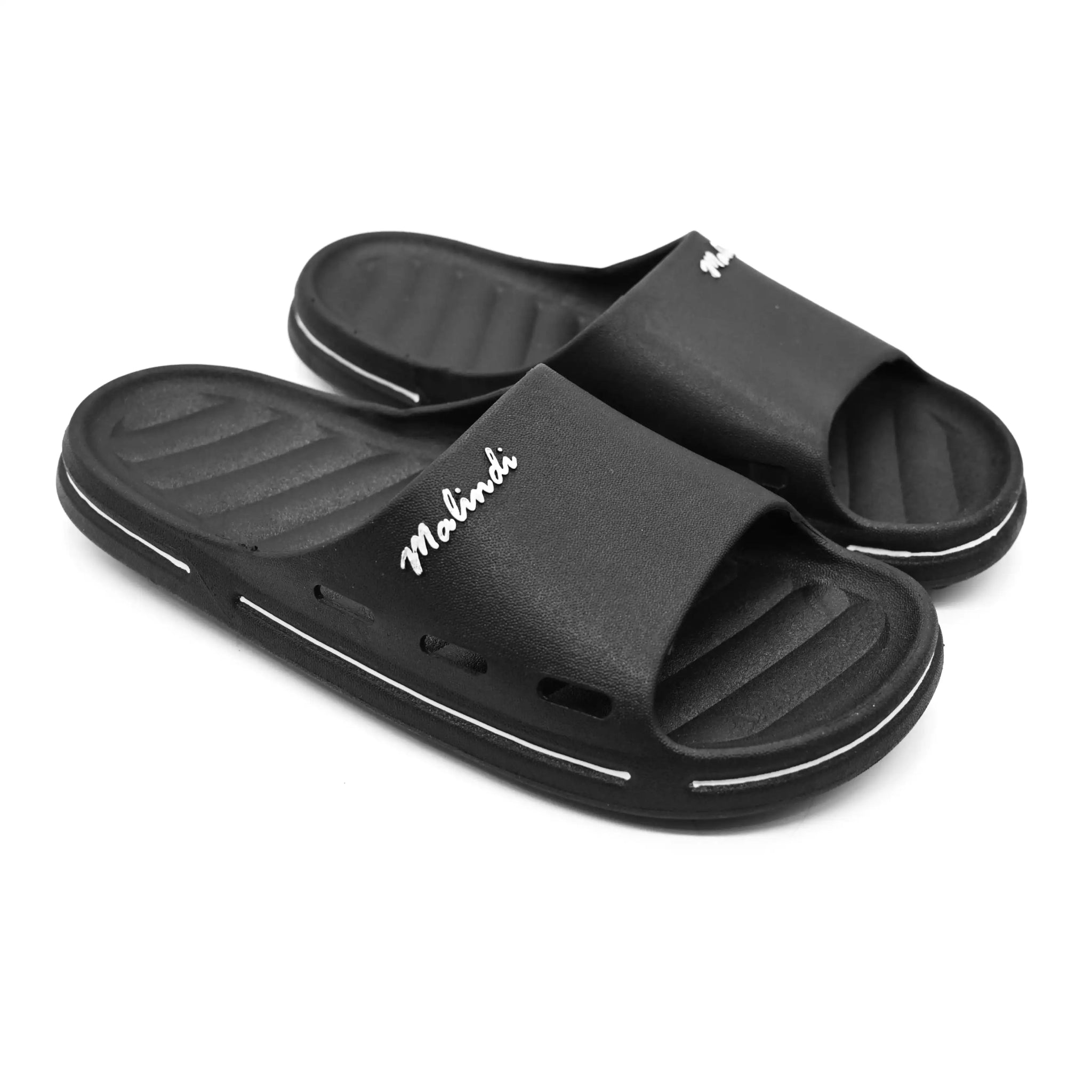 Nkatha Sandals - Black - Umoja Africa Kenya