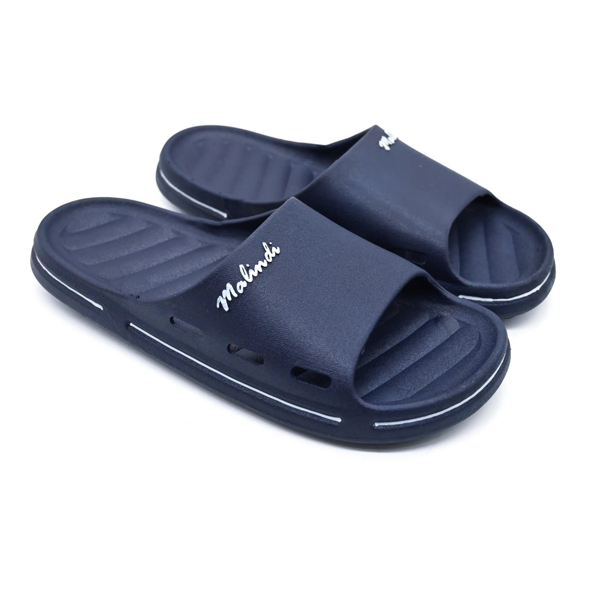 Nkatha Sandals - Navy - Umoja Africa Kenya