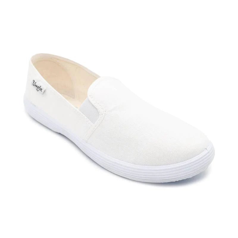 Someka Canvas Shoes - White (23-36) - Umoja Africa