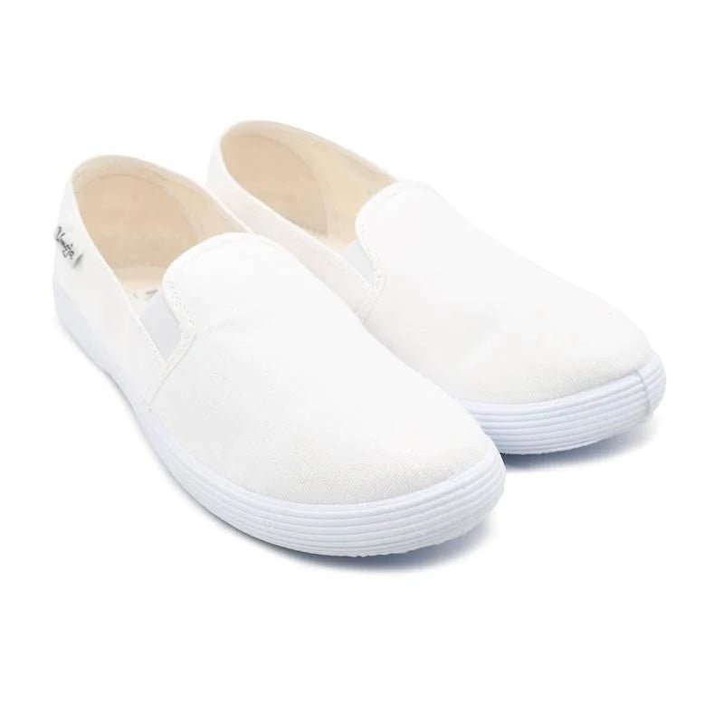 Someka Canvas Shoes - White (37-46) - Umoja Africa