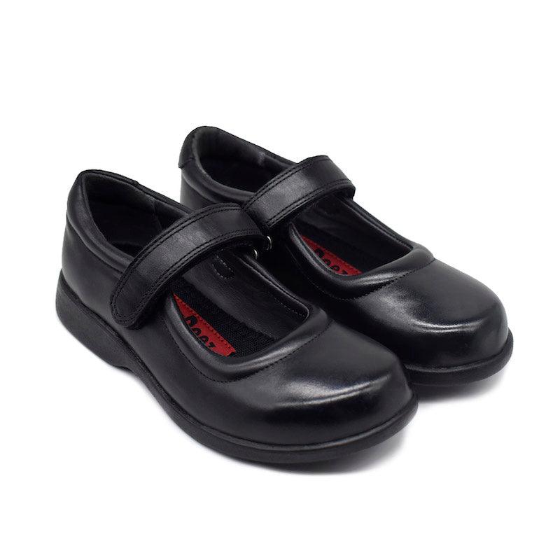 Studeez Leather Girls School Shoes - ZURI (Velcro) - Umoja Africa