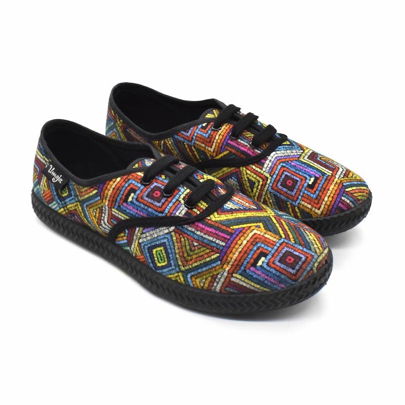 Tomcat Canvas Shoes - Multi Abstract - Umoja Africa