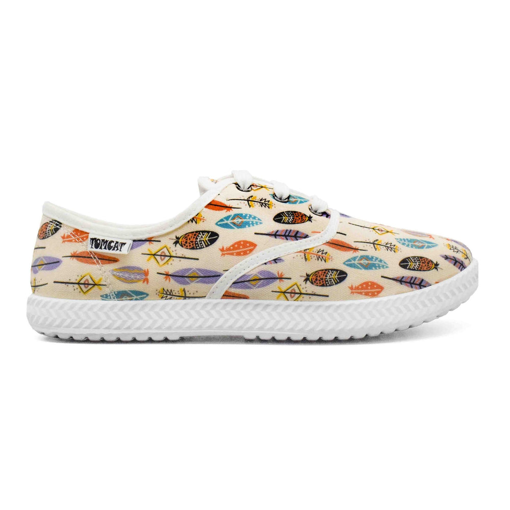 Tomcat Native Canvas Shoes - Cream - Umoja Africa