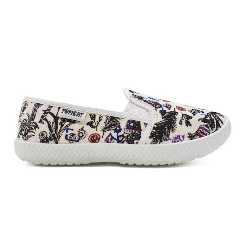 Tomcat Slip - On Canvas Shoes - Peacock - Umoja Africa Kenya