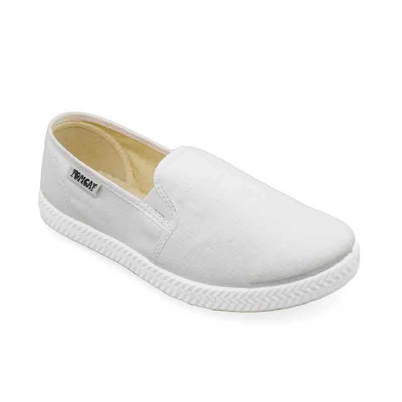 Tomcat Slip On Canvas Shoes - White - Umoja Africa