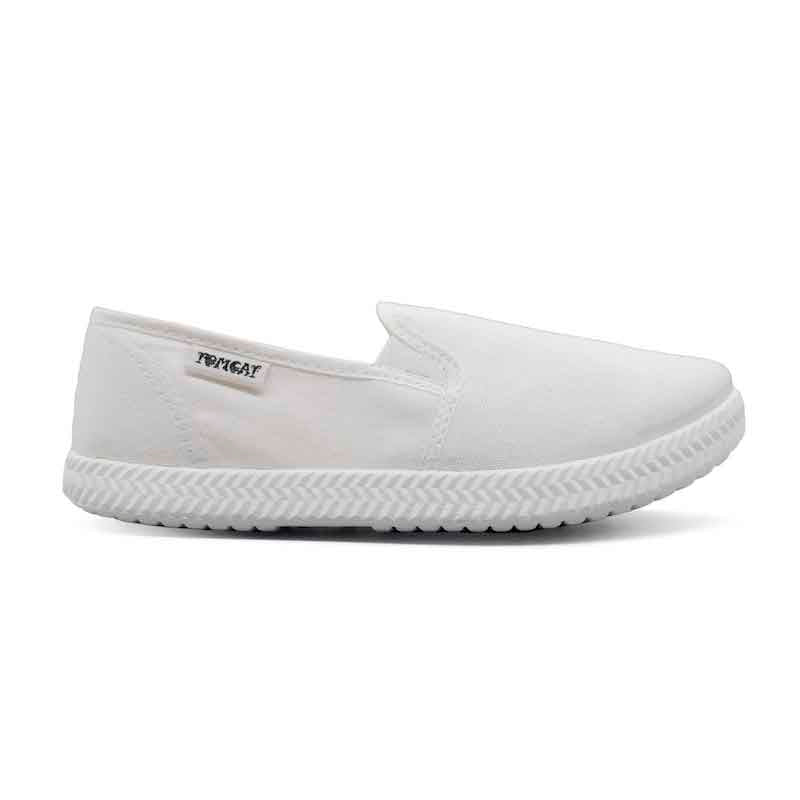 Tomcat Slip On Canvas Shoes - White - Umoja Africa