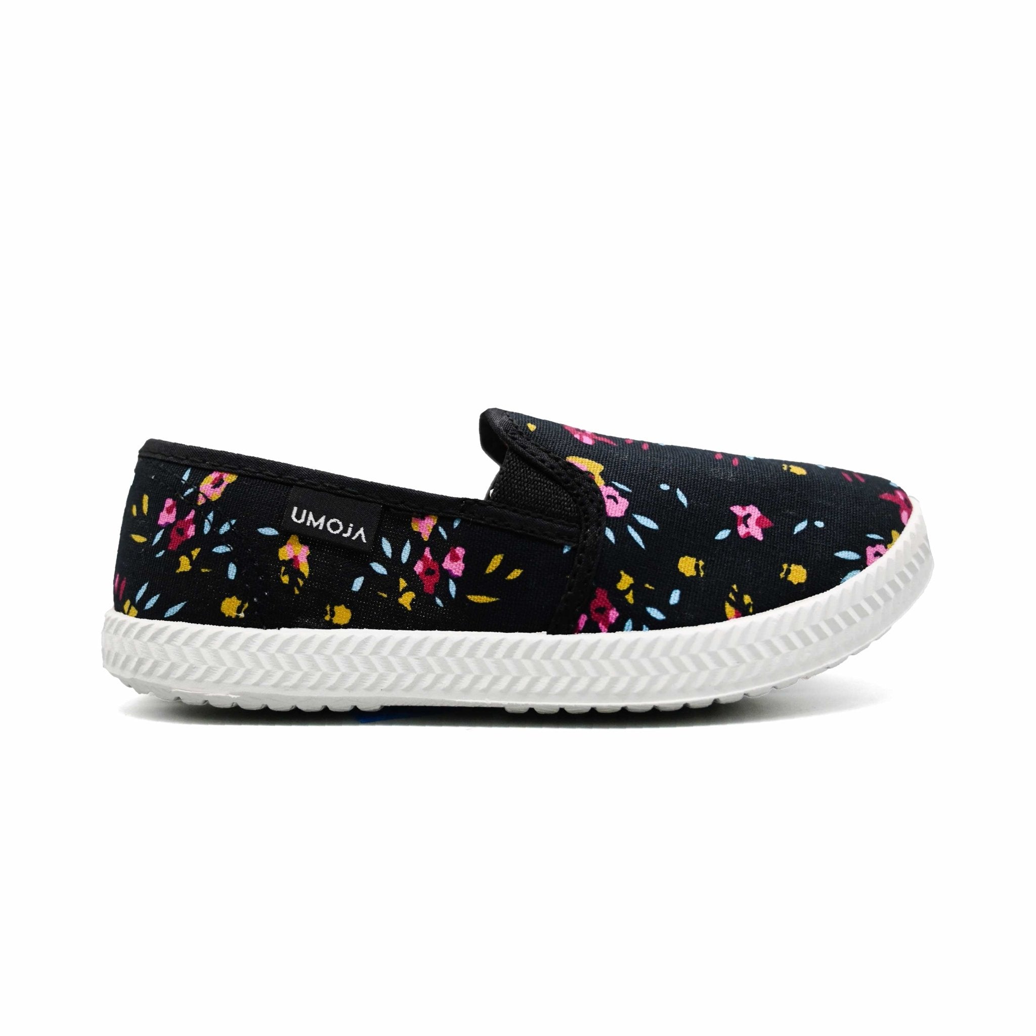 Tomcat - Slip - On Floral Kids’ Shoes - Black - Umoja Africa Kenya