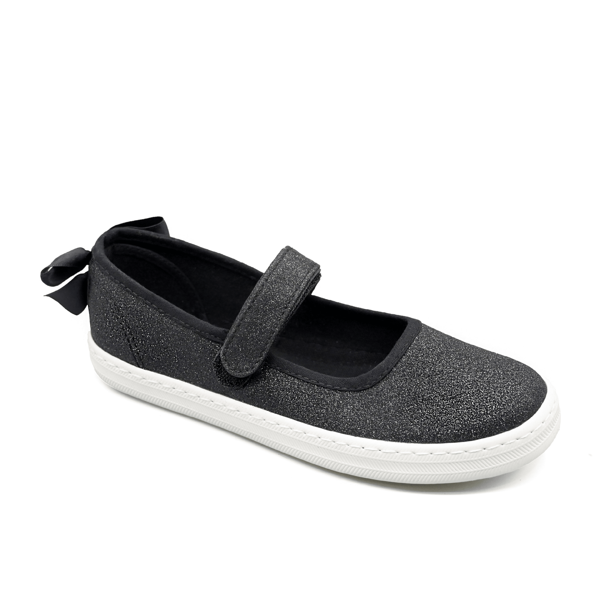 Umoja Helen Girls’ Glitter Mary Jane Dress Shoes - Metallic Black - Umoja Africa Kenya