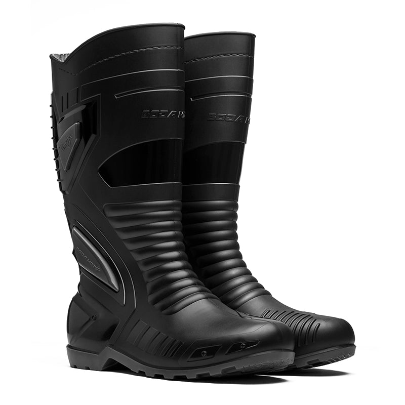 Universal Boda Moto Biker Boots - Black - Umoja Africa