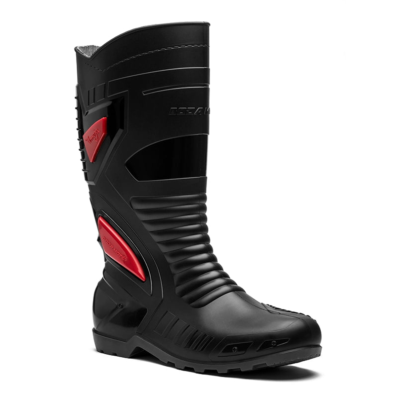 Universal Boda Moto Biker Boots - Red - Umoja Africa Kenya