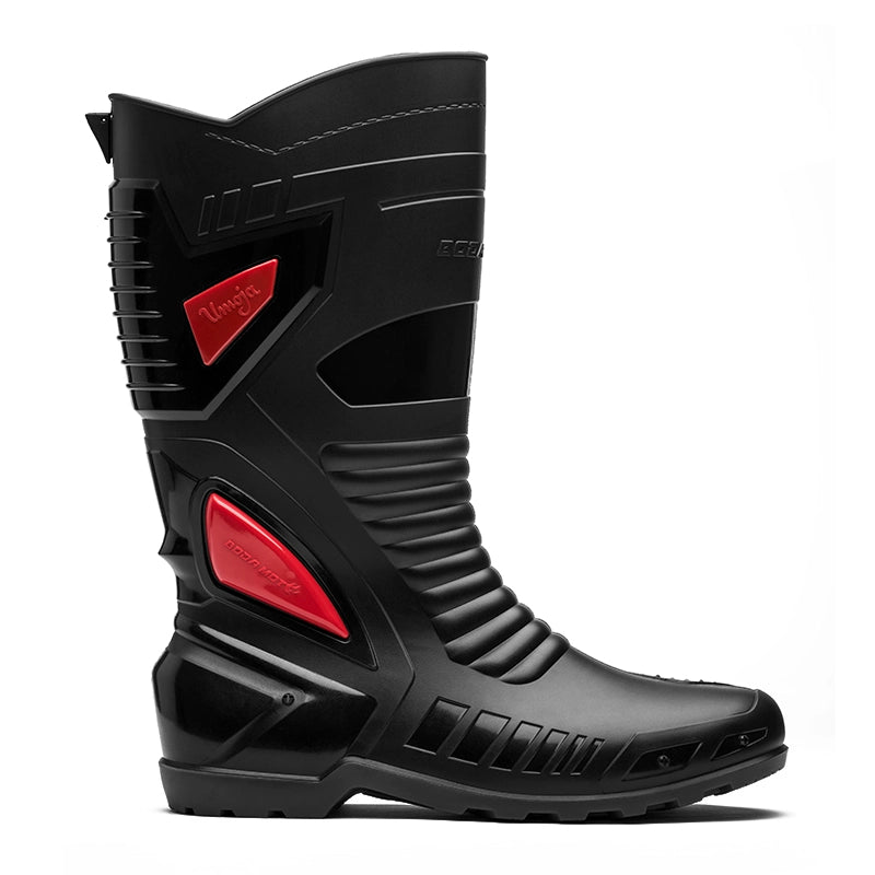 Universal Boda Moto Biker Boots - Red - Umoja Africa Kenya