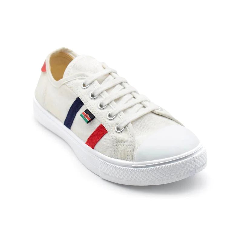 Universe Canvas Shoes - White (29-36) - Umoja Africa