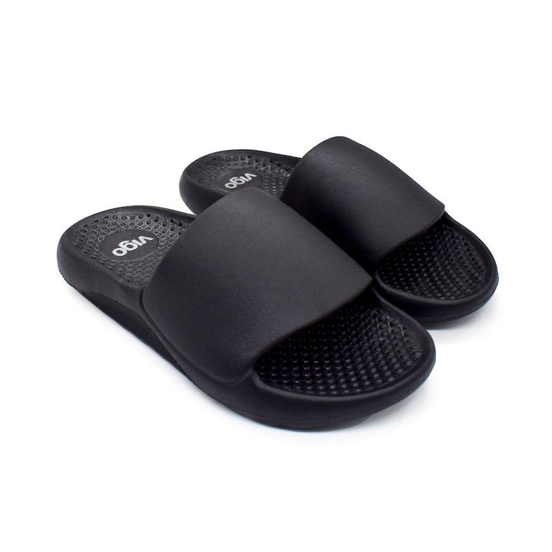 
                      
                        Vigo Glide Sandals - Black - Umoja Africa
                      
                    