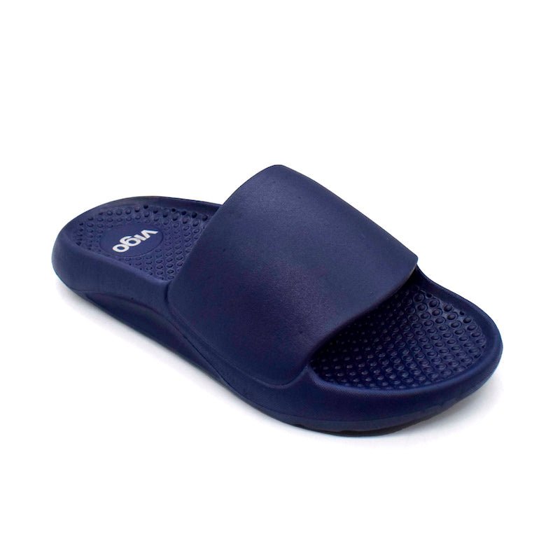 Vigo Glide Sandals - Navy - Umoja Africa