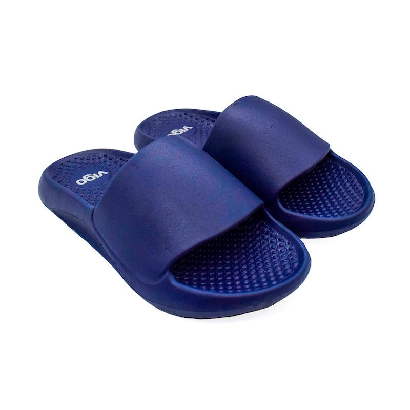 Vigo Glide Sandals - Navy - Umoja Africa