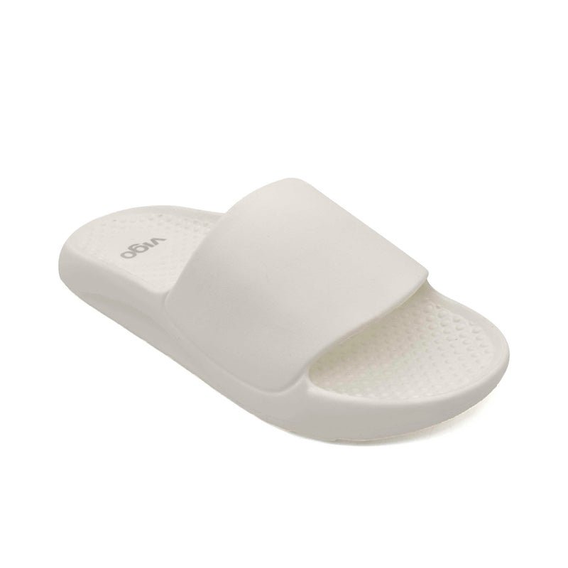 Vigo Glide Sandals - White - Umoja Africa