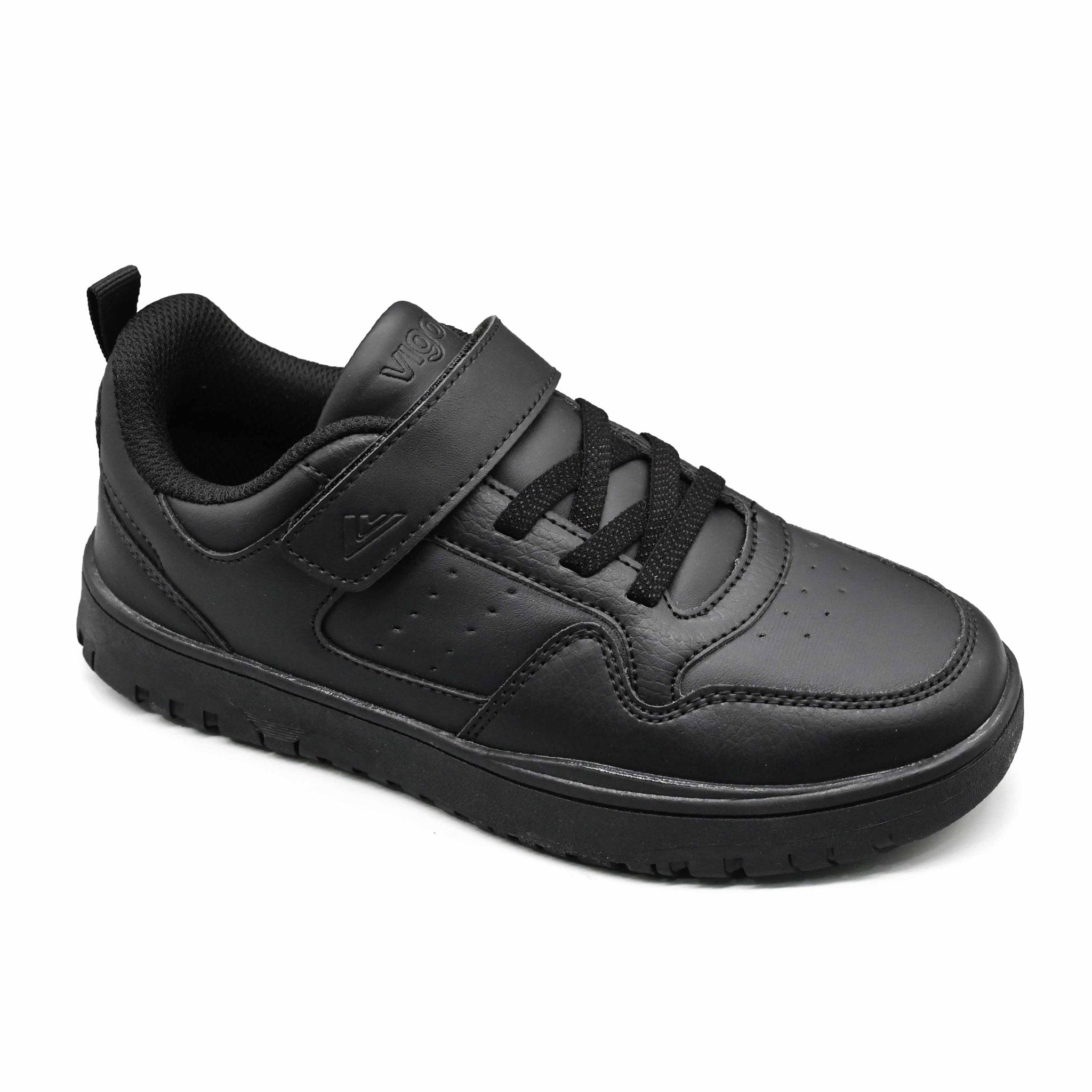 Vigo Logan Kids’ Sneakers - Black - Umoja Africa Kenya