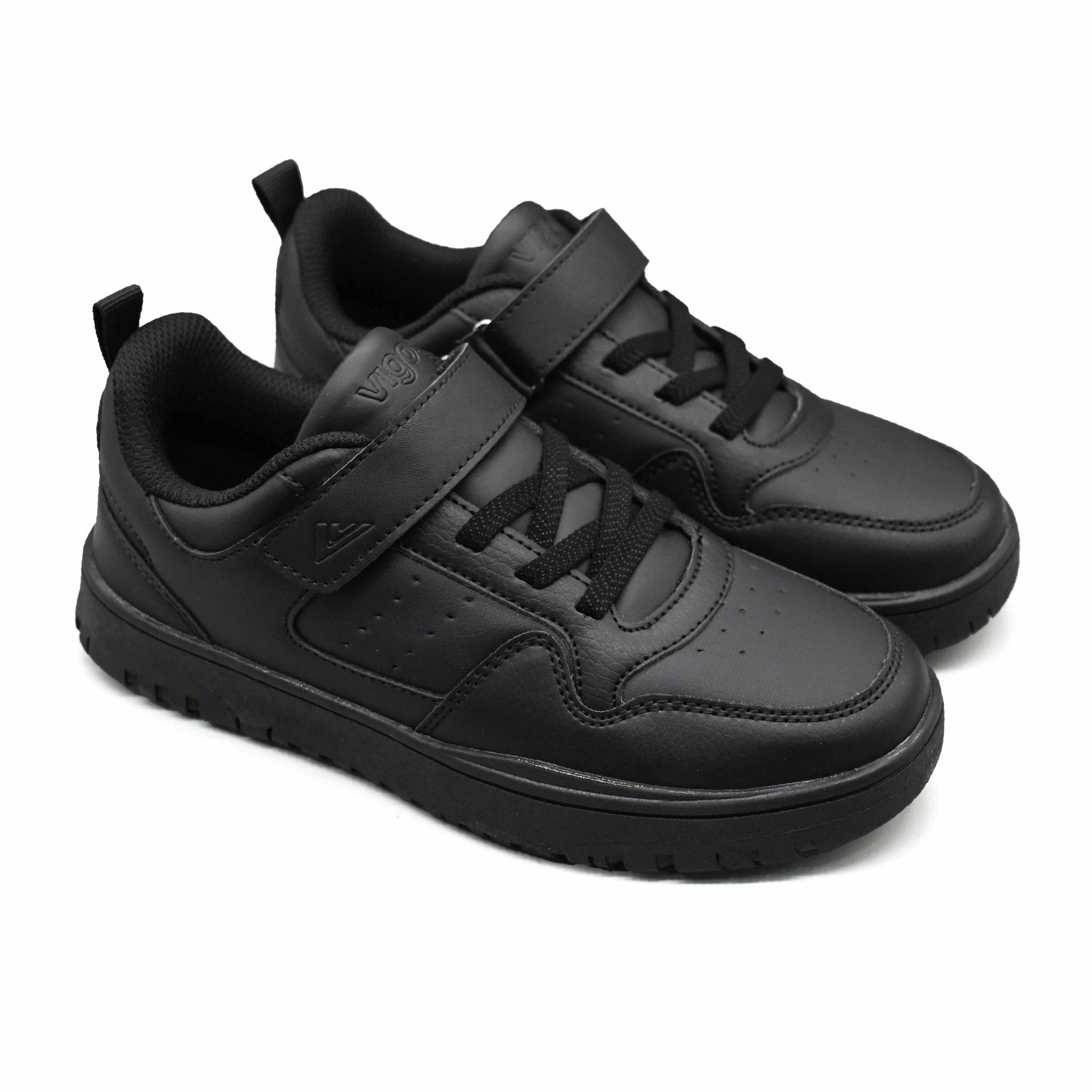Vigo Logan Kids’ Sneakers - Black - Umoja Africa Kenya