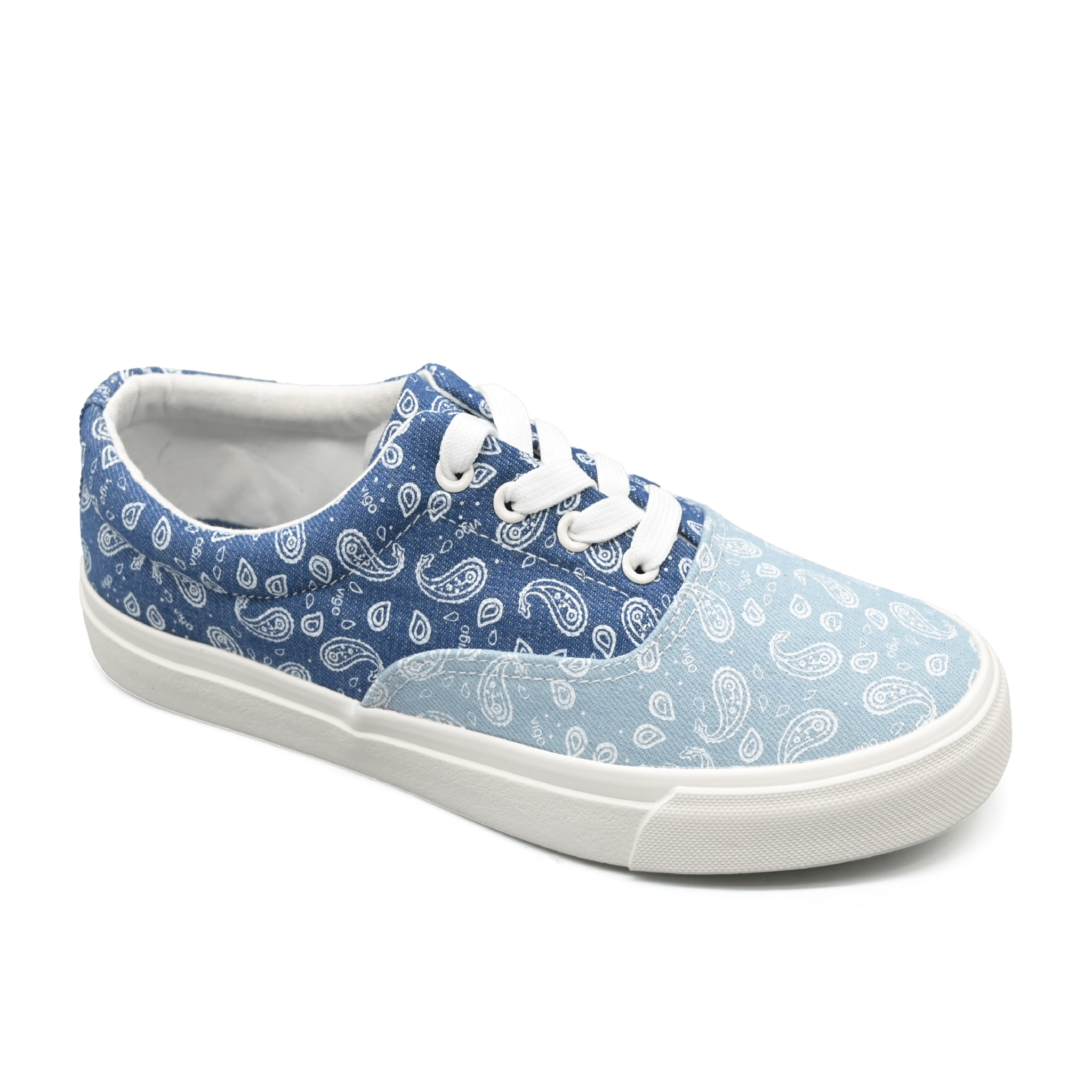 Vigo Luca Men’s Casual Lace-Up Shoes - Navy/Light Blue - Umoja Africa Kenya