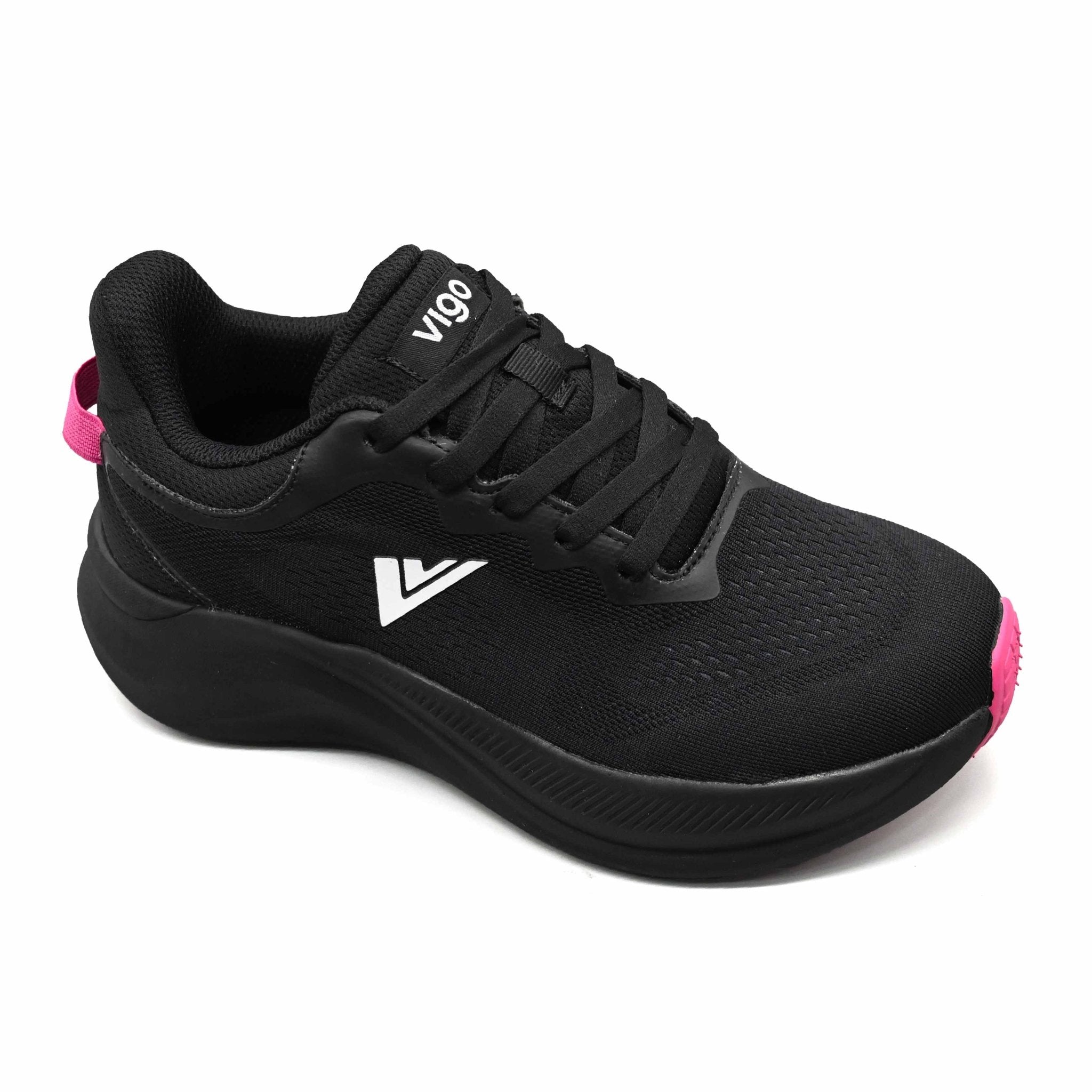 Vigo Lynda Ladies Sneakers - Black - Umoja Africa Kenya