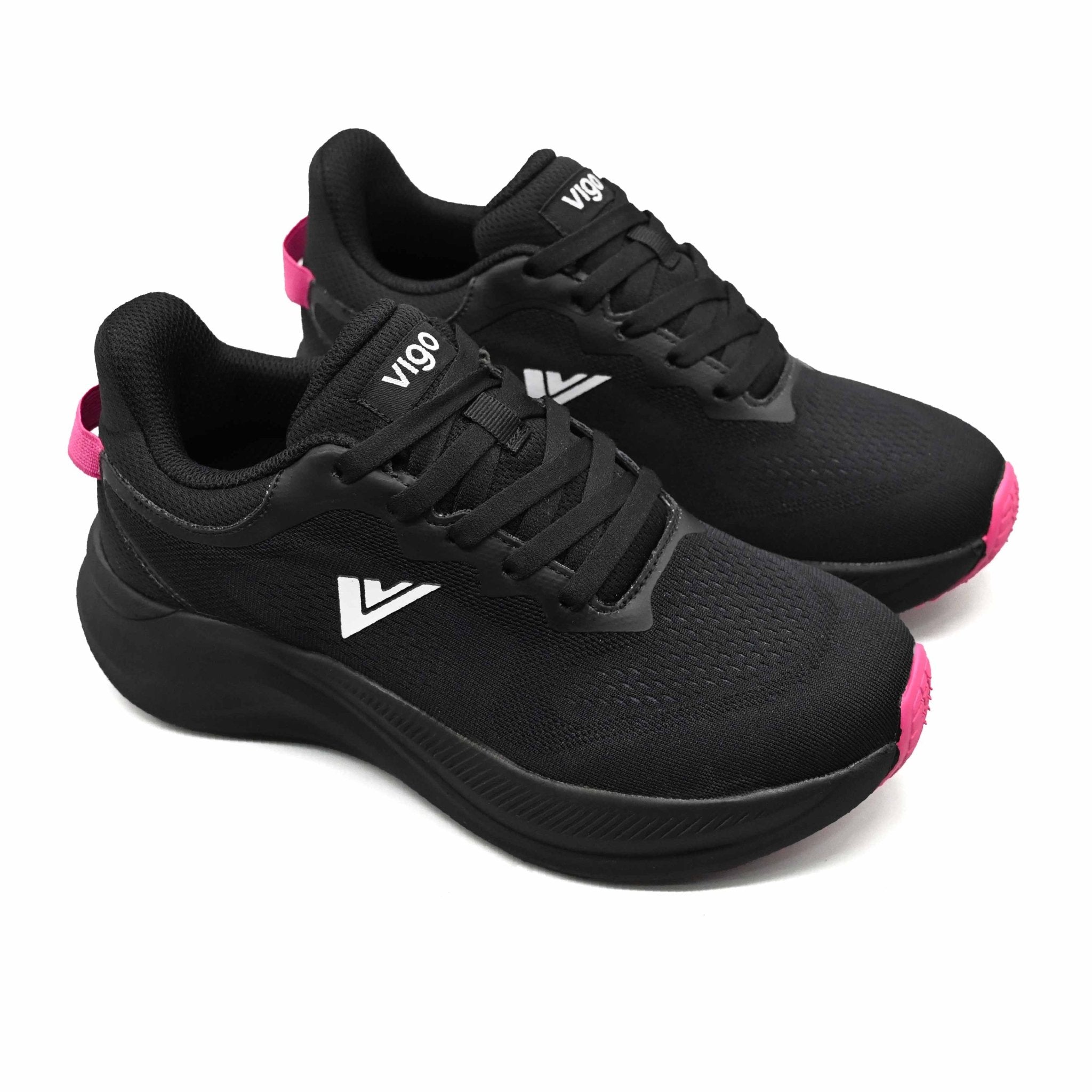 Vigo Lynda Ladies Sneakers - Black - Umoja Africa Kenya