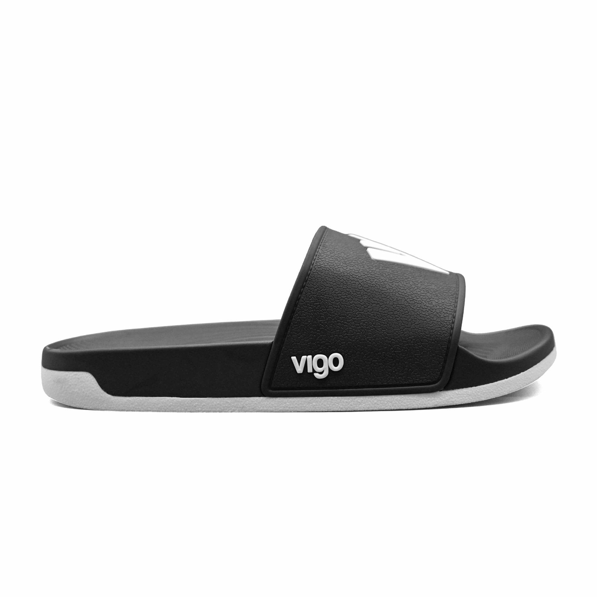 Vigo Malek Men’s Slide Sandals - Black - Umoja Africa Kenya