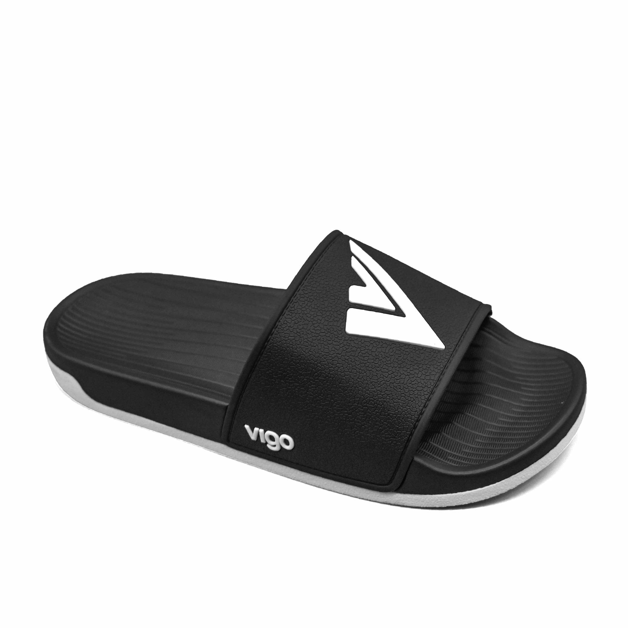 Vigo Malek Men’s Slide Sandals - Black - Umoja Africa Kenya