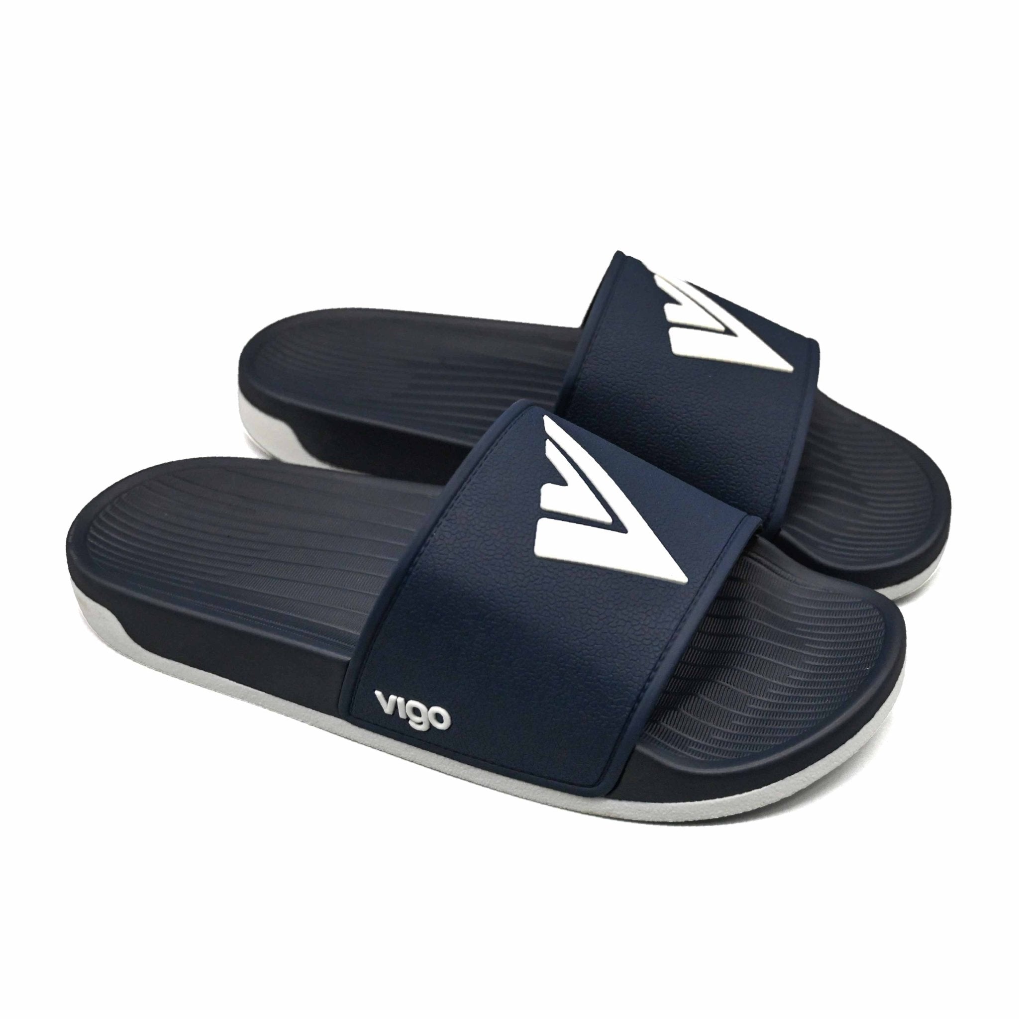 Vigo Malek Men’s Slide Sandals - Navy - Umoja Africa Kenya
