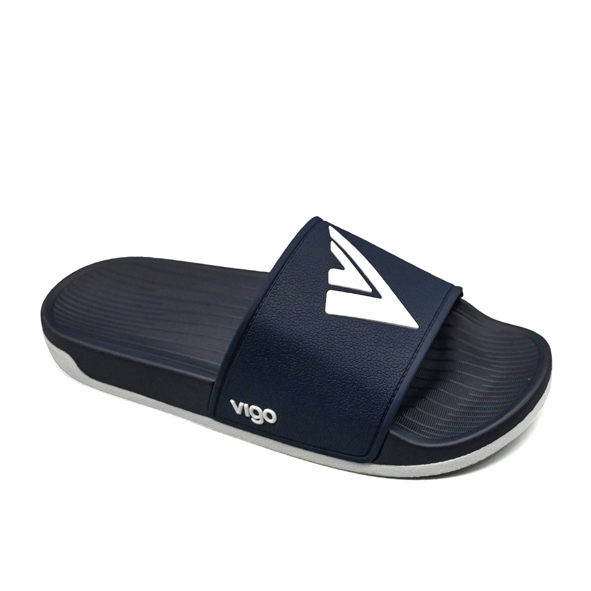 Vigo Malek Men’s Slide Sandals - Navy - Umoja Africa Kenya
