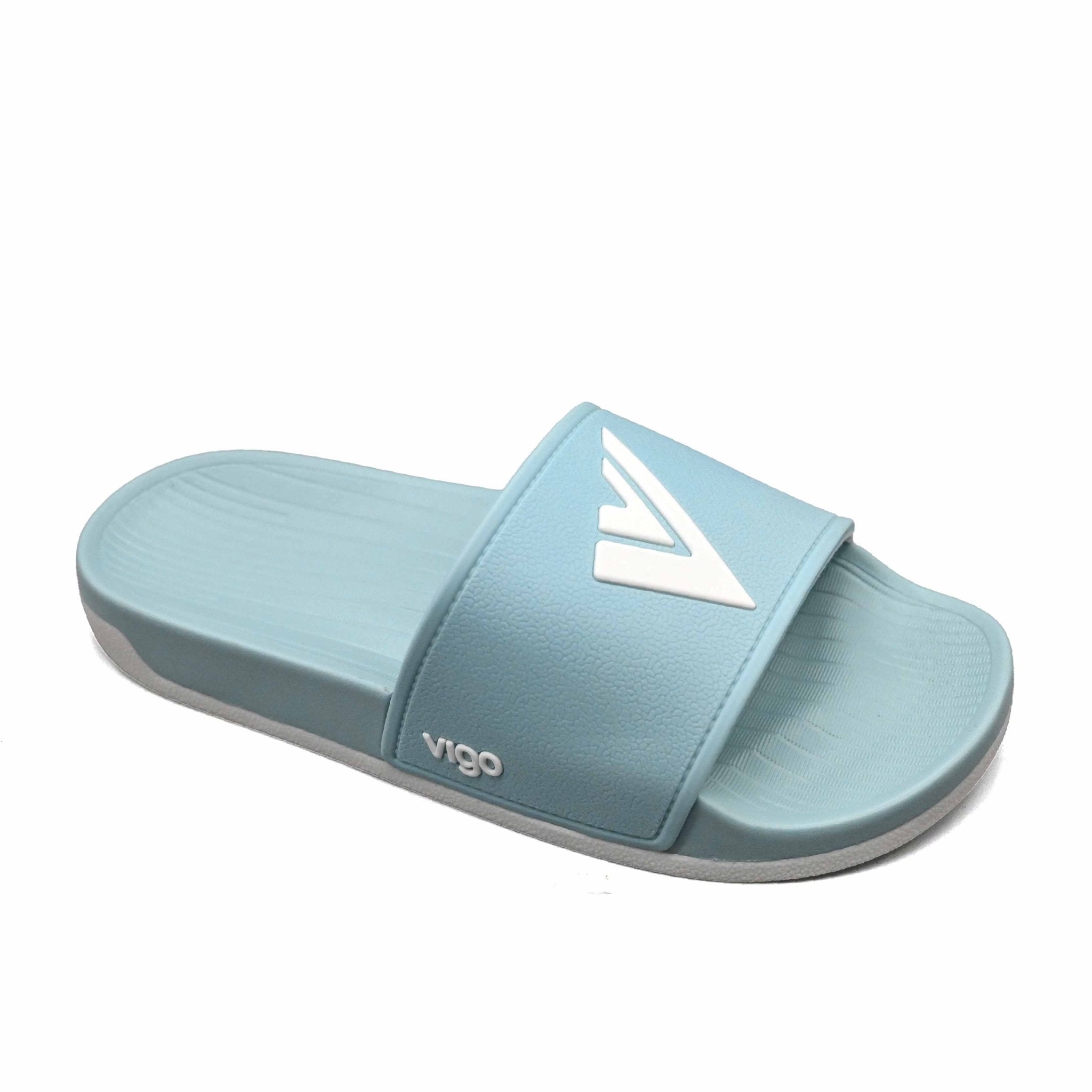 Vigo Malek Men’s Slide Sandals - Sky Blue - Umoja Africa Kenya