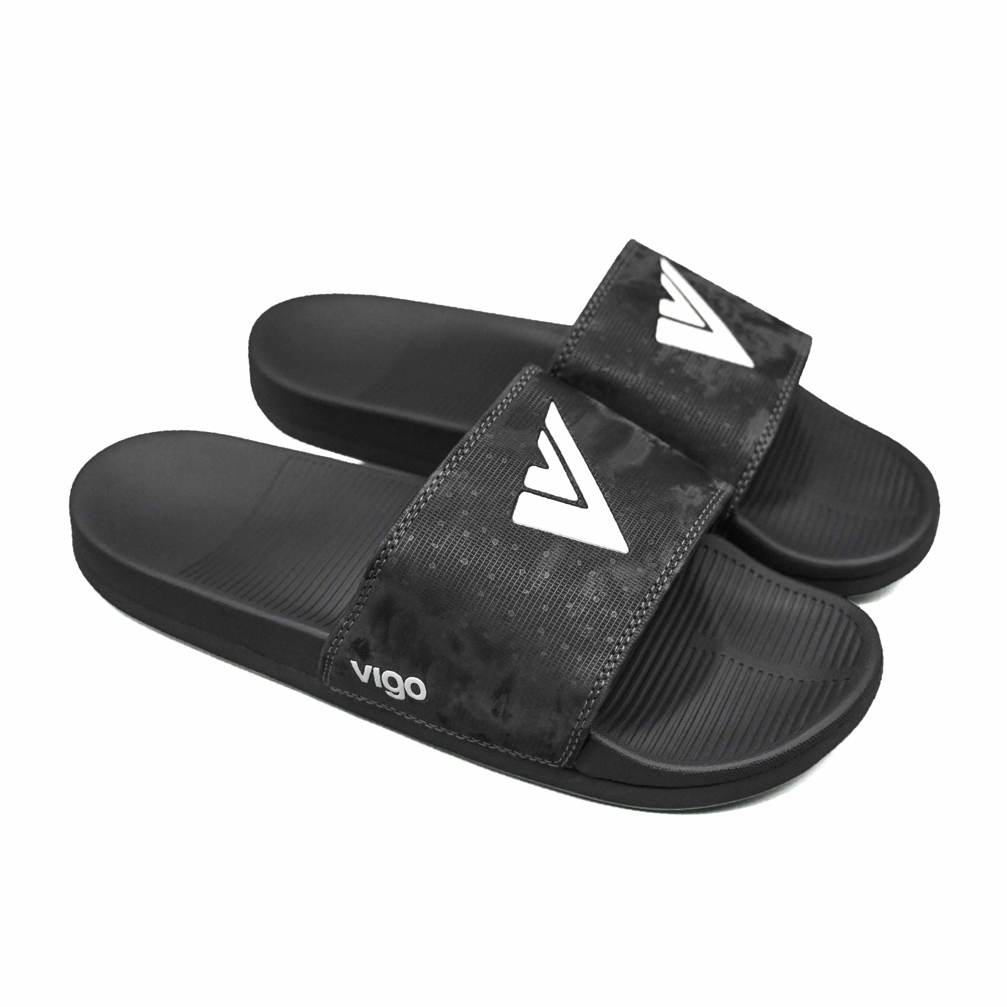 Vigo Mane Men’s Slide Sandals - Grey - Umoja Africa Kenya