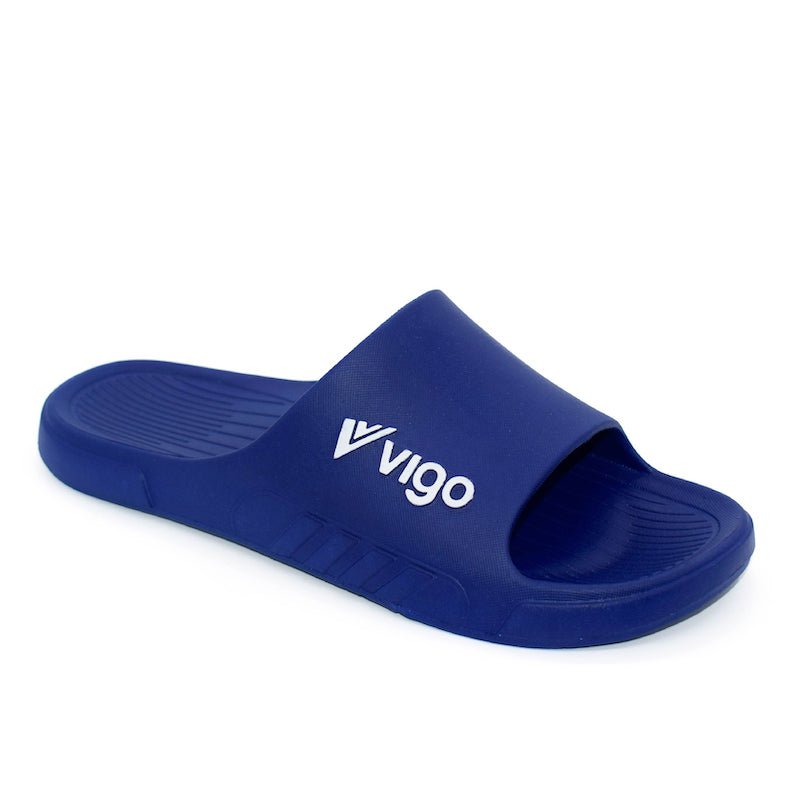 
                      
                        Vigo Skid Sandals - Navy - Umoja Africa
                      
                    