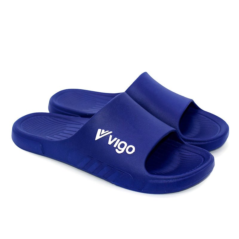 
                      
                        Vigo Skid Sandals - Navy - Umoja Africa
                      
                    