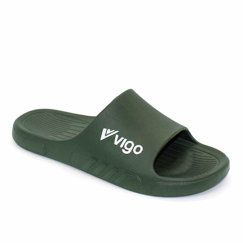 
                      
                        Vigo Skid Sandals - Olive - Umoja Africa
                      
                    