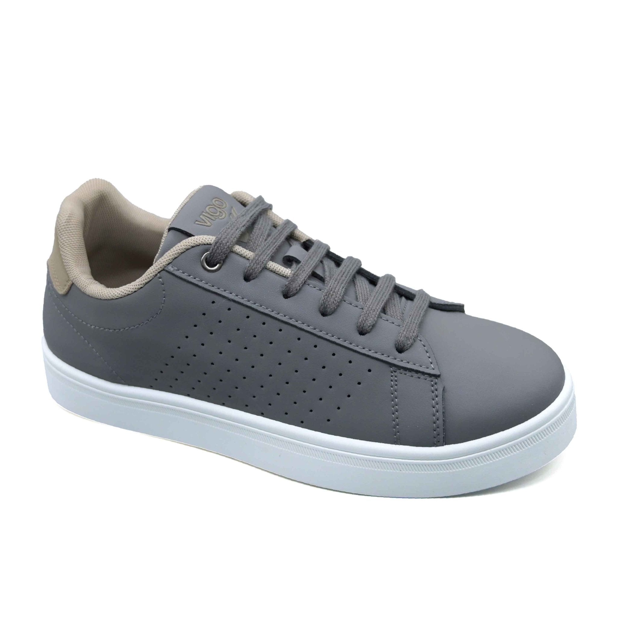Vigo Stallone Men’s Casual Sneakers - Grey - Umoja Africa Kenya