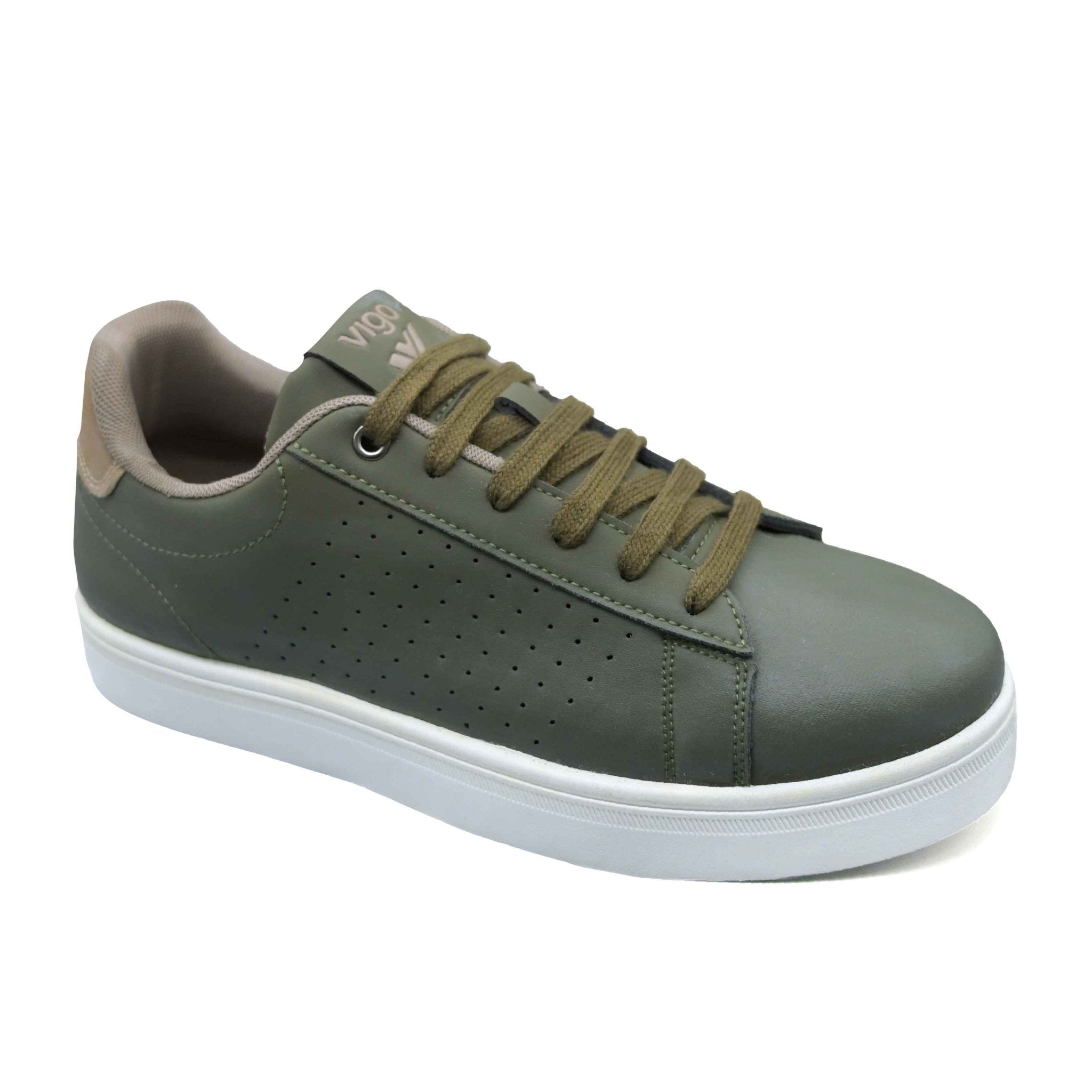 Vigo Stallone Men’s Casual Sneakers - Olive - Umoja Africa Kenya
