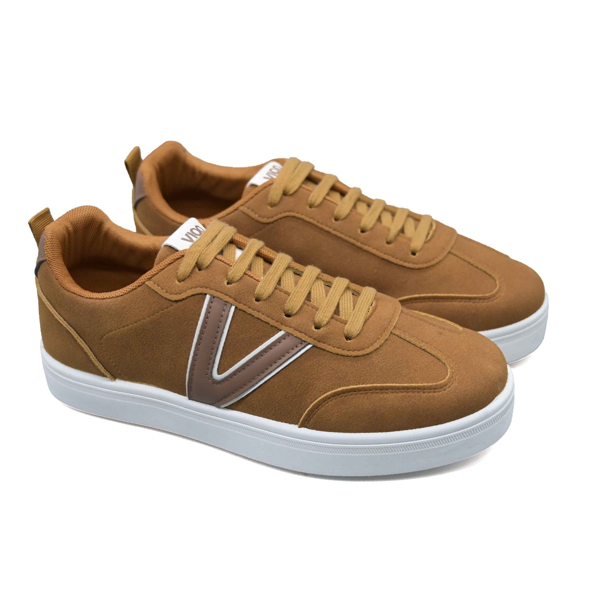 Vigo Vele Men’s Sneakers - Brown - Umoja Africa Kenya