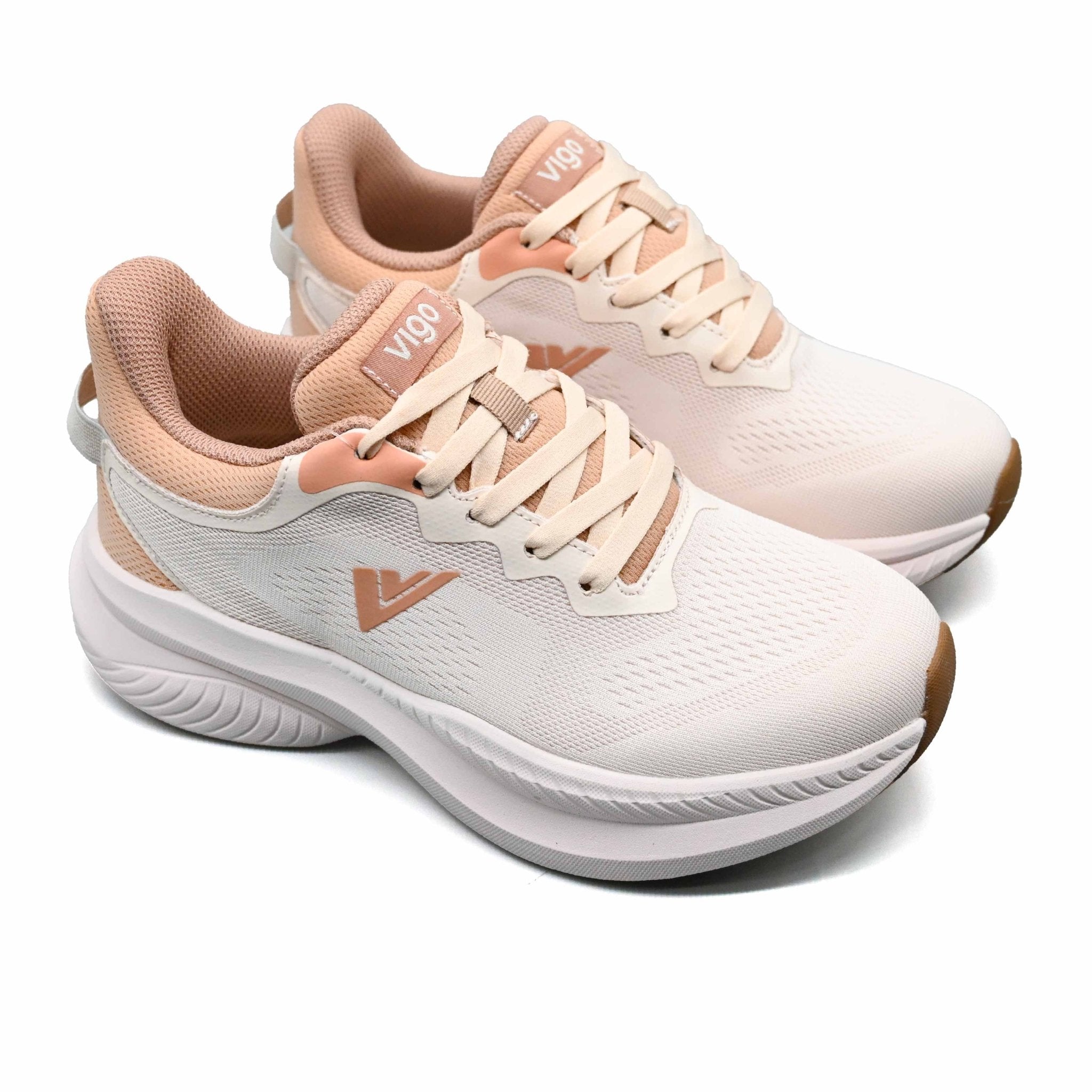 Vigo Zella Ladies Sneakers - Beige - Umoja Africa Kenya