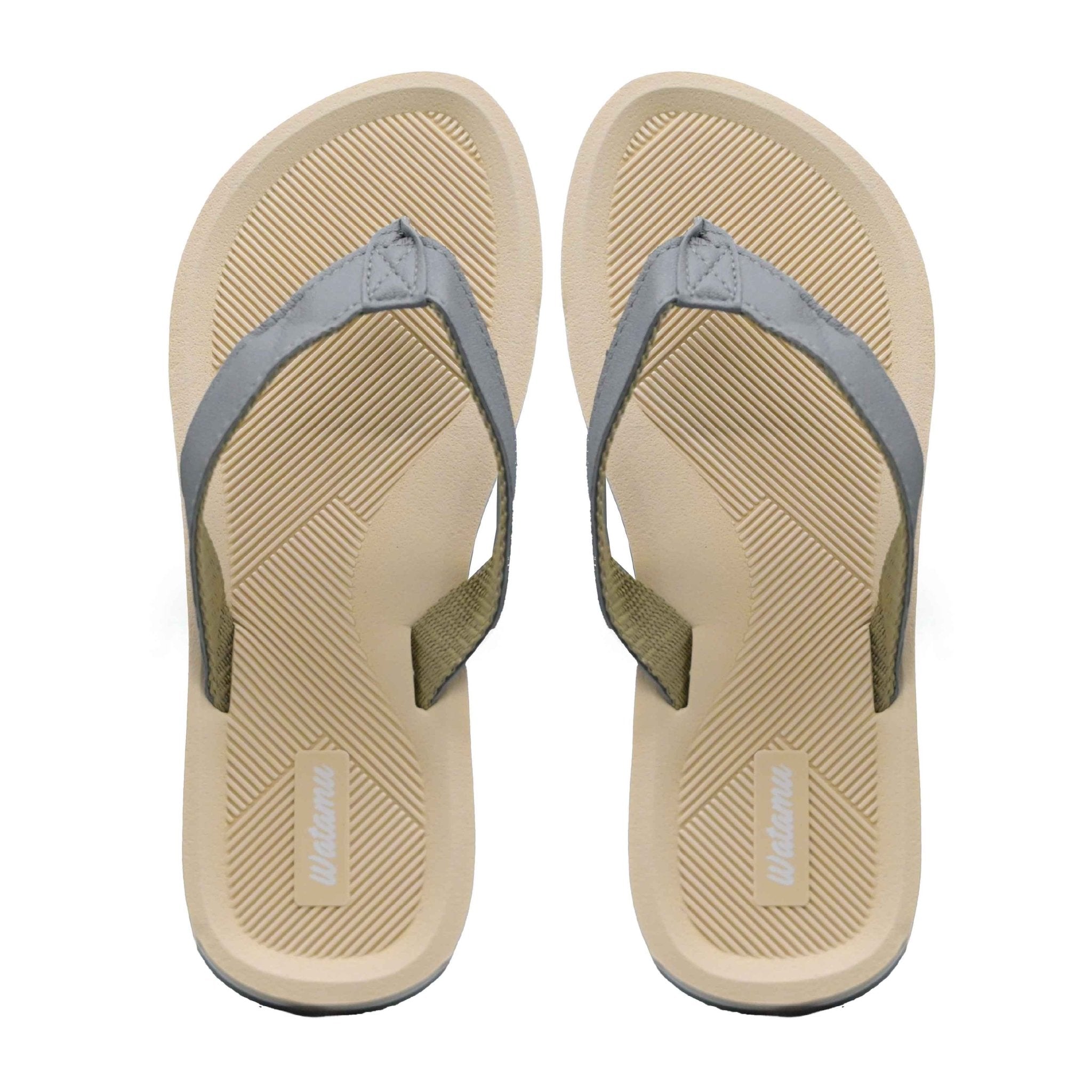 Watamu Flip - Ladies Flip-Flops - Beige - Umoja Africa Kenya