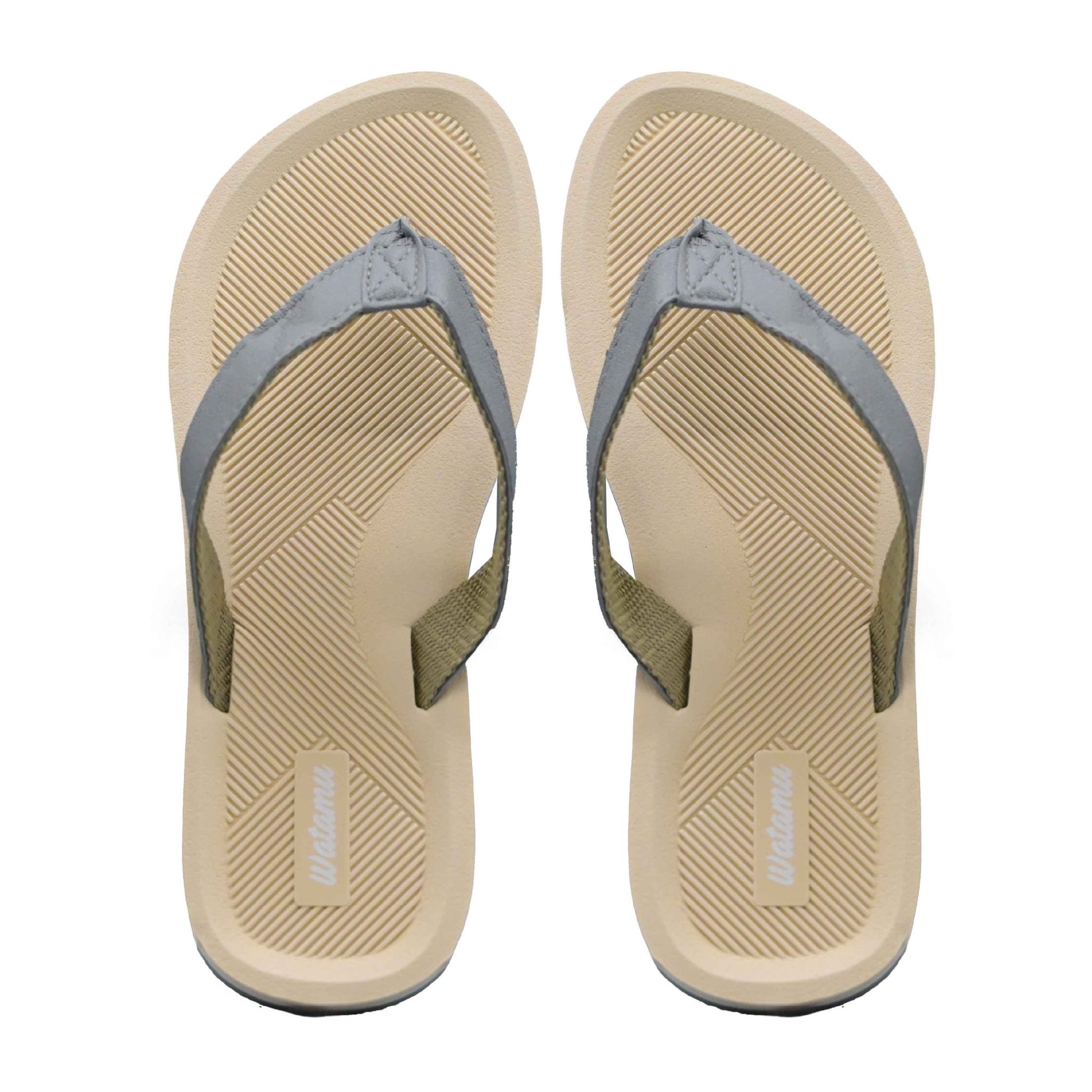 Watamu Flip - Ladies Flip-Flops - Beige - Umoja Africa Kenya