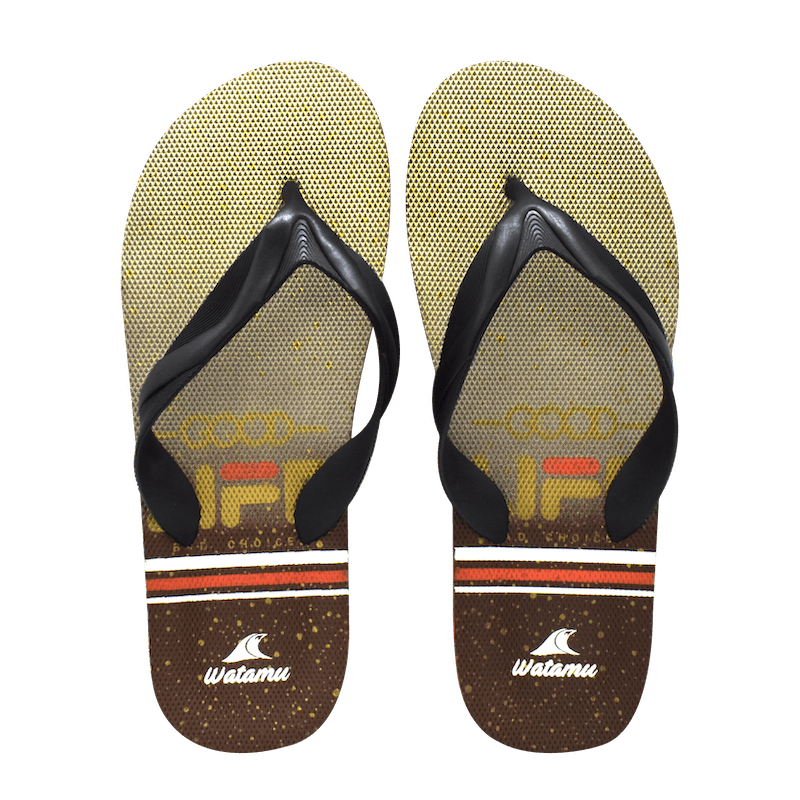 Watamu Life Slippers - Brown - Umoja Africa