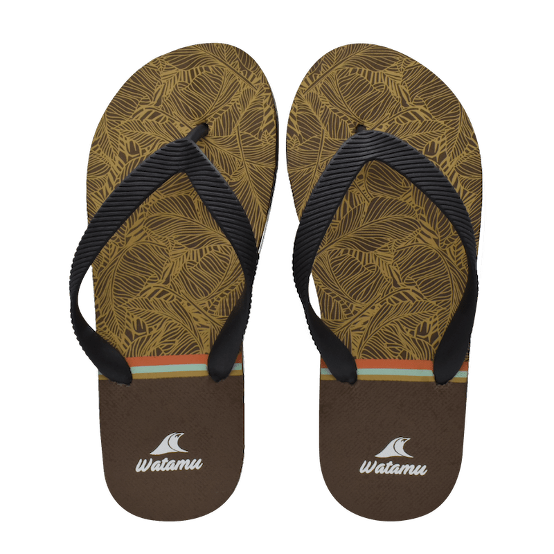 Watamu Pluma Slippers - Brown - Umoja Africa