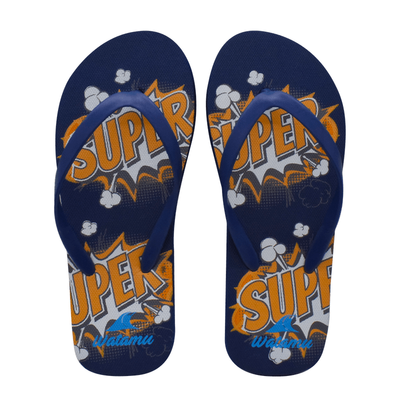 Watamu Super Slippers - Navy - Umoja Africa